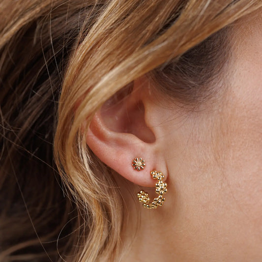 Petite Flower Hoop