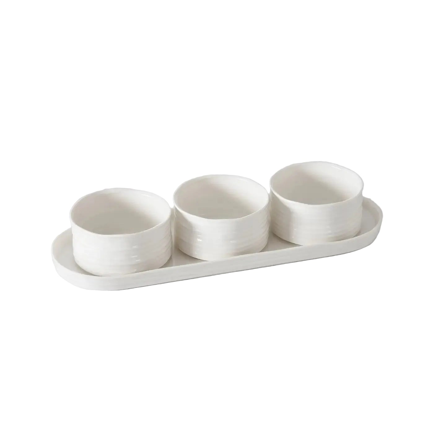 4 Piece Porcelain Serving Set
