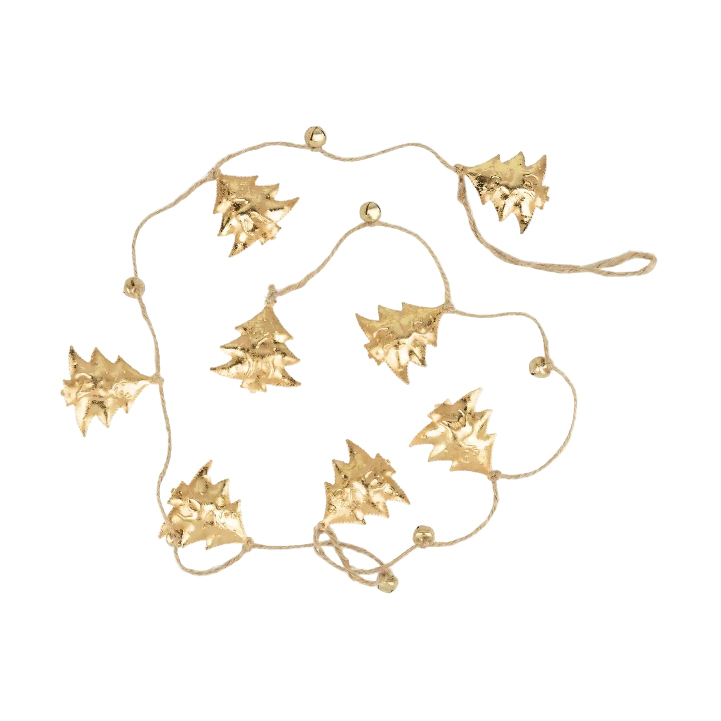 Embossed Gold Foil Tree Garland