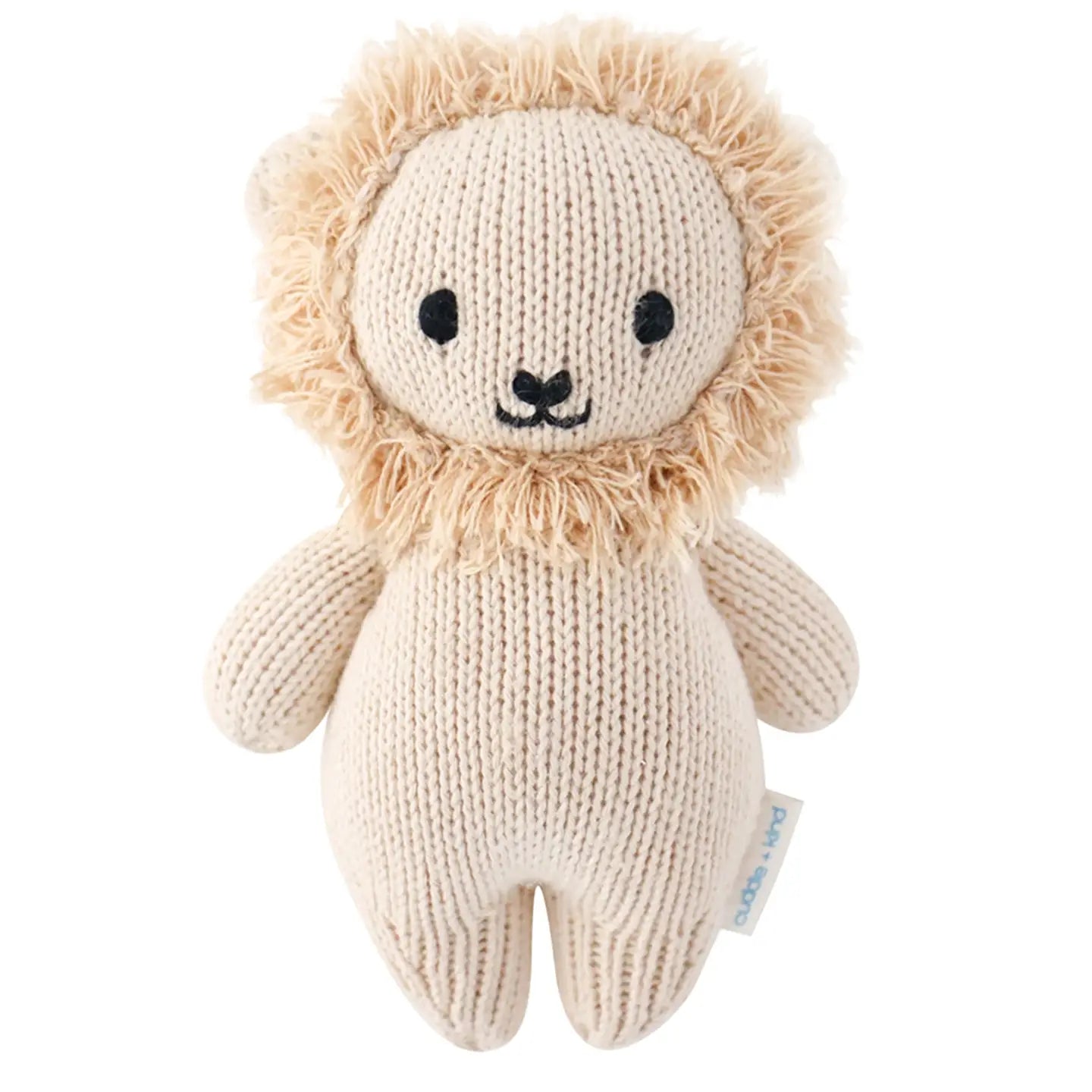 Knit Baby Lion Stuffie