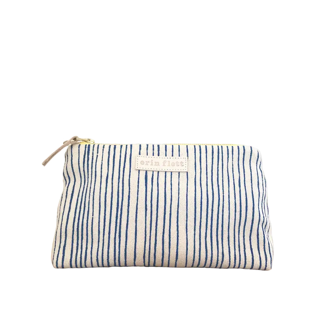 Skinny Stripe Makeup Bag