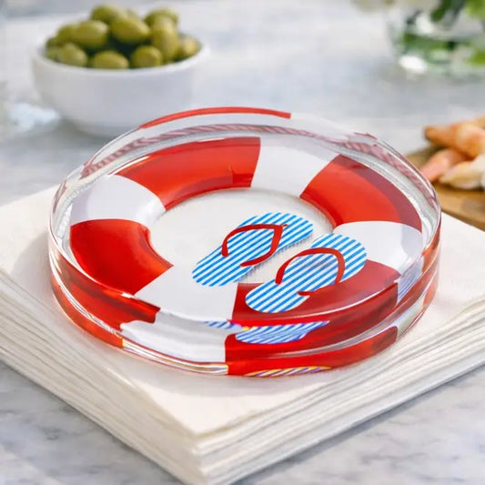 Lifesaver Acrylic Napkin Weight