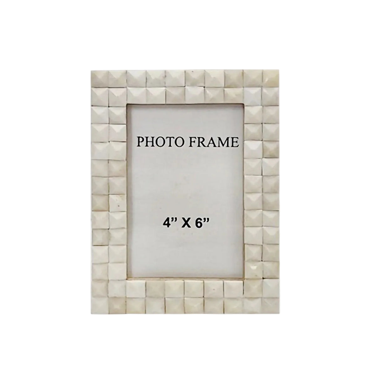 Textured Bone Frame - 4x6