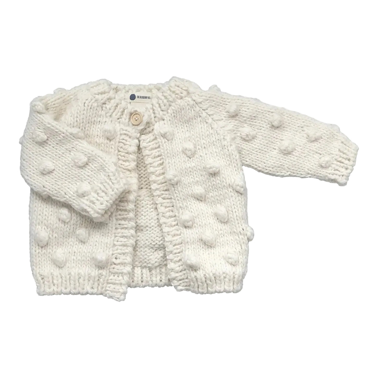 Cream Popcorn Cardigan