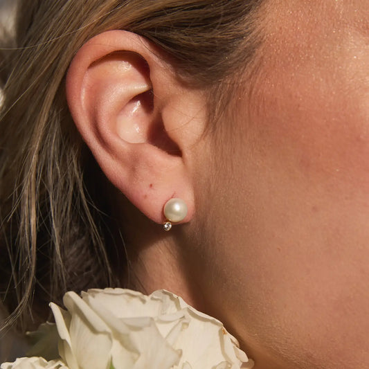 Isadore Pearl Studs