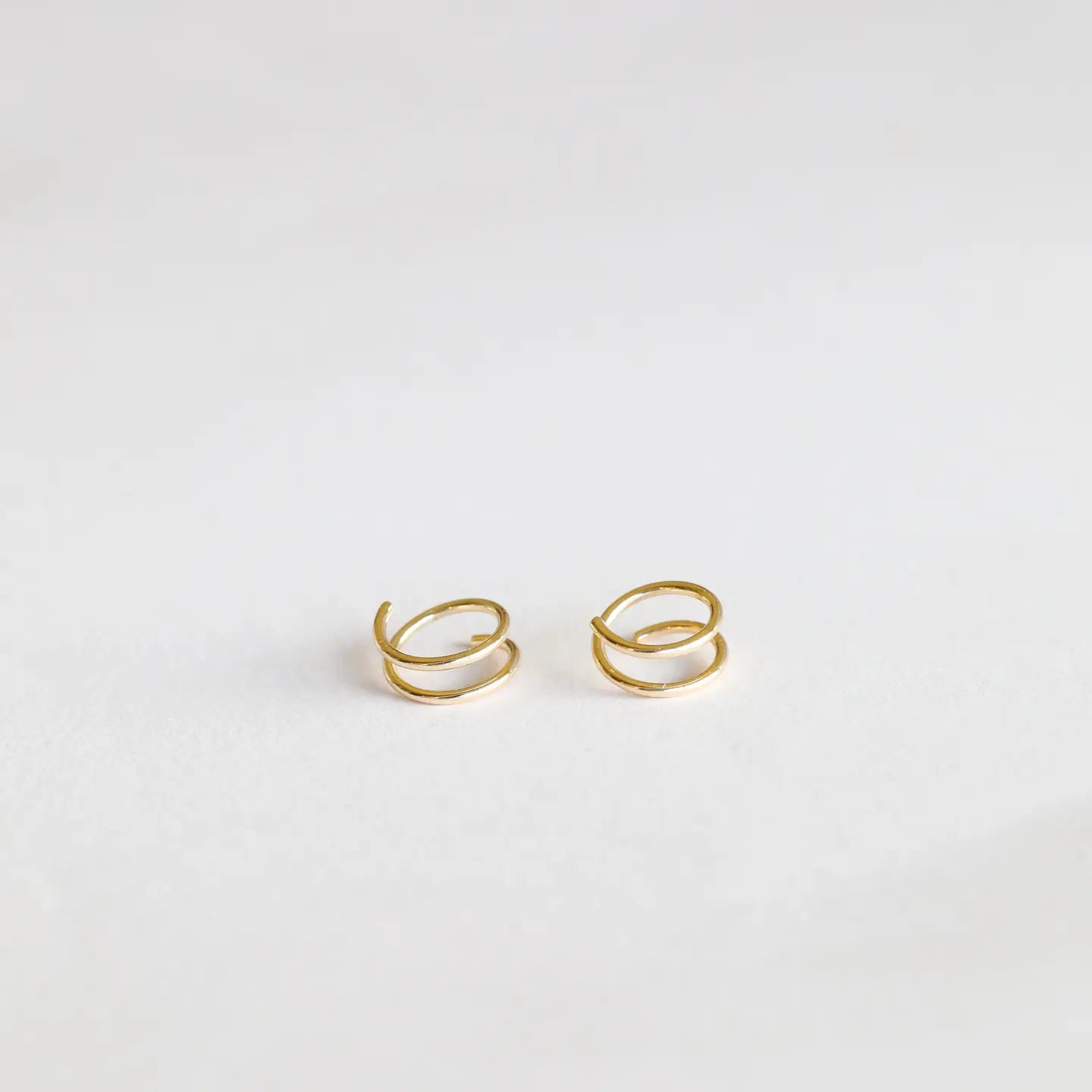 Minimalist Spiral Earring