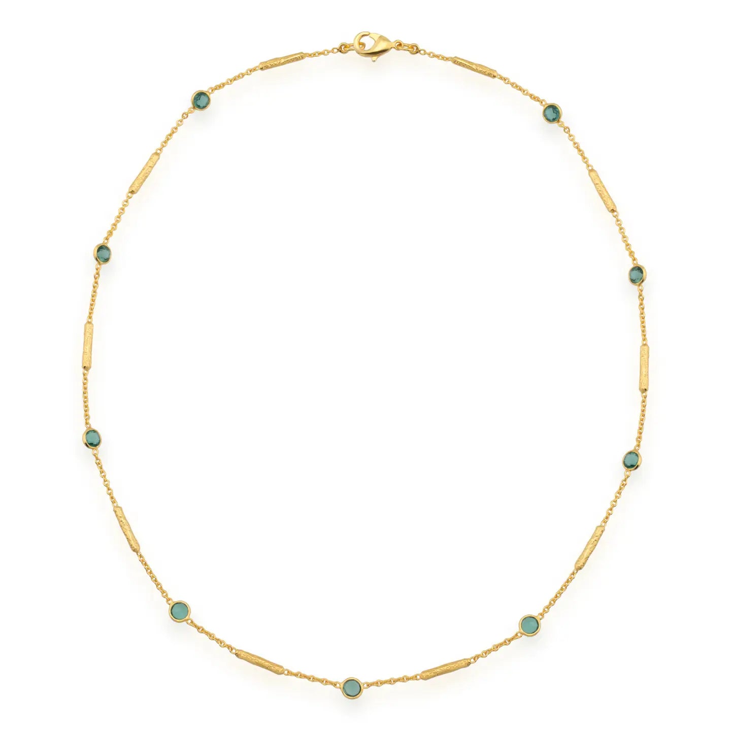 Green Tourmaline Necklace