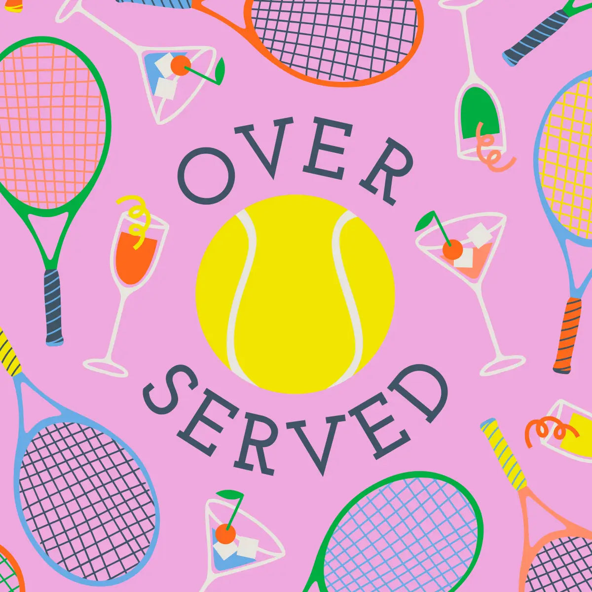 Over Served Cocktail Napkins