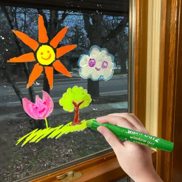 Rainy Dayz Window Gel Crayons- Set of 10