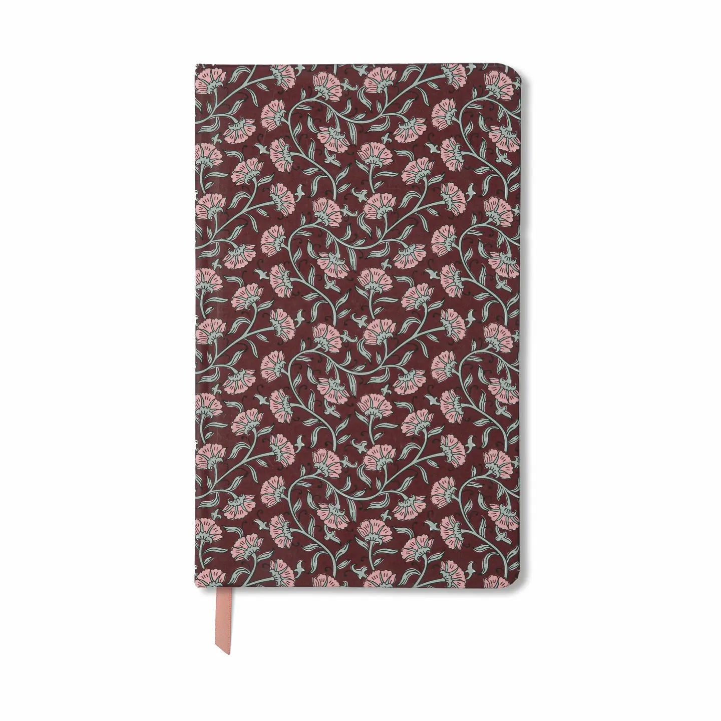 Burgundy Vintage Floral Journal