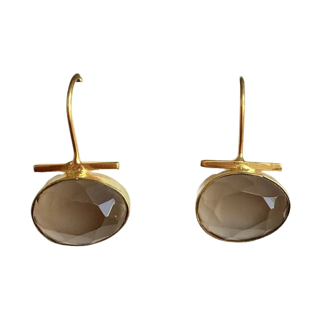 Smokey Quartz Earrings