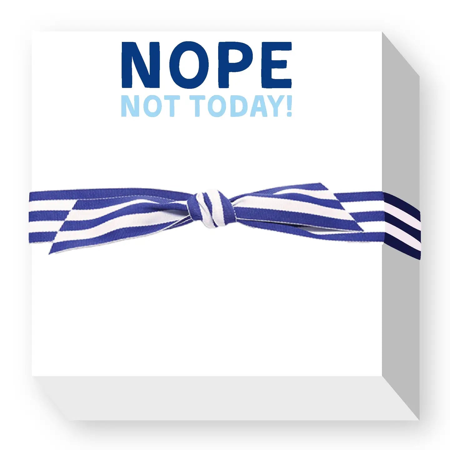 Nope Not Today Notepad