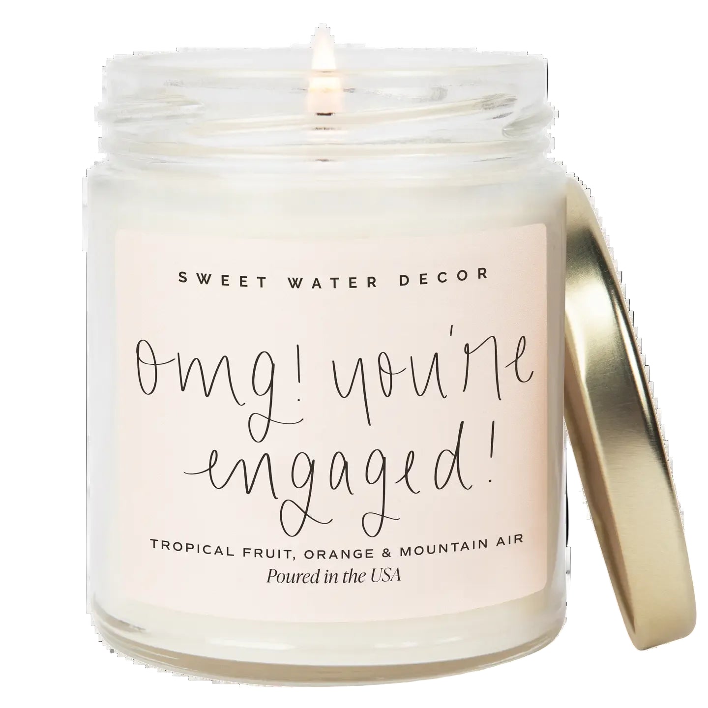 Omg! You're Engaged Candle
