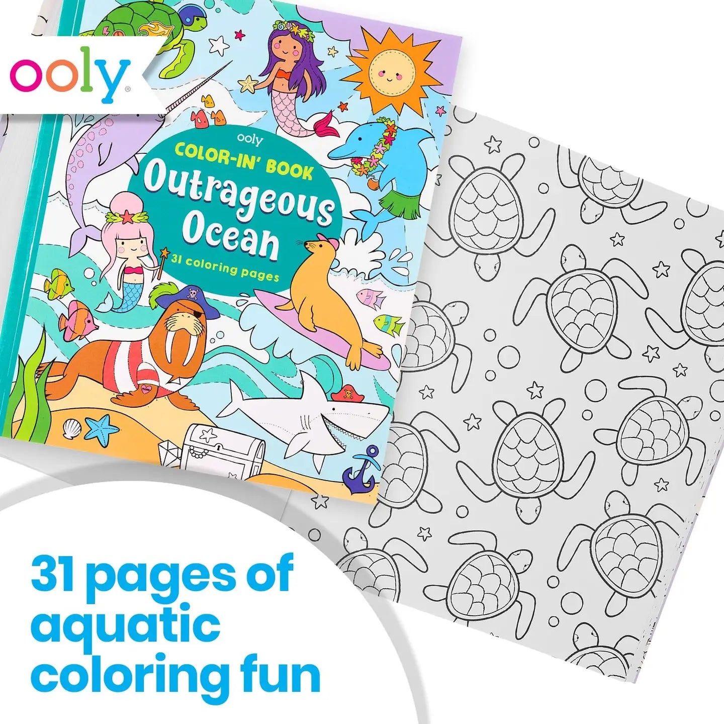 Outrageous Ocean Coloring Book