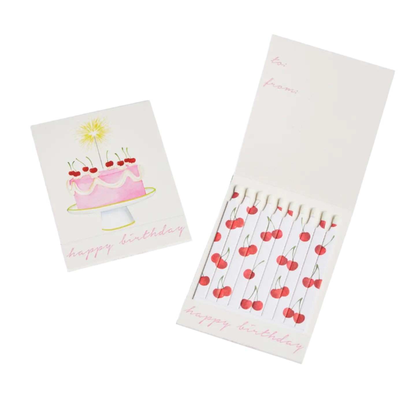 Birthday Cake Match Card
