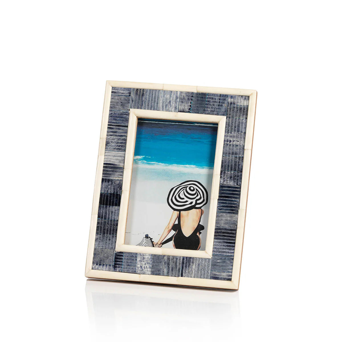 Blue Bone Frame- 4x6