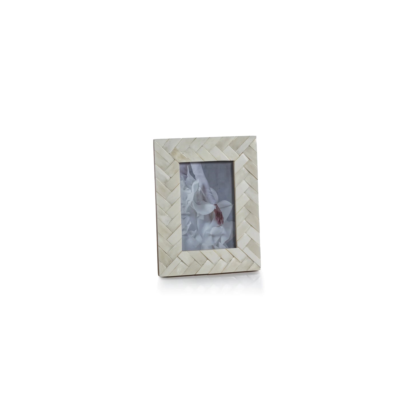 Bone Braided Frame- 4x6