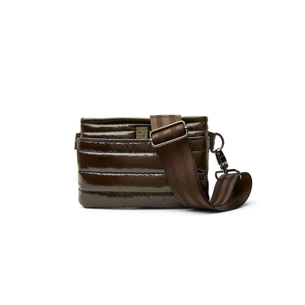 Bum Bag- Glossy Chocolate