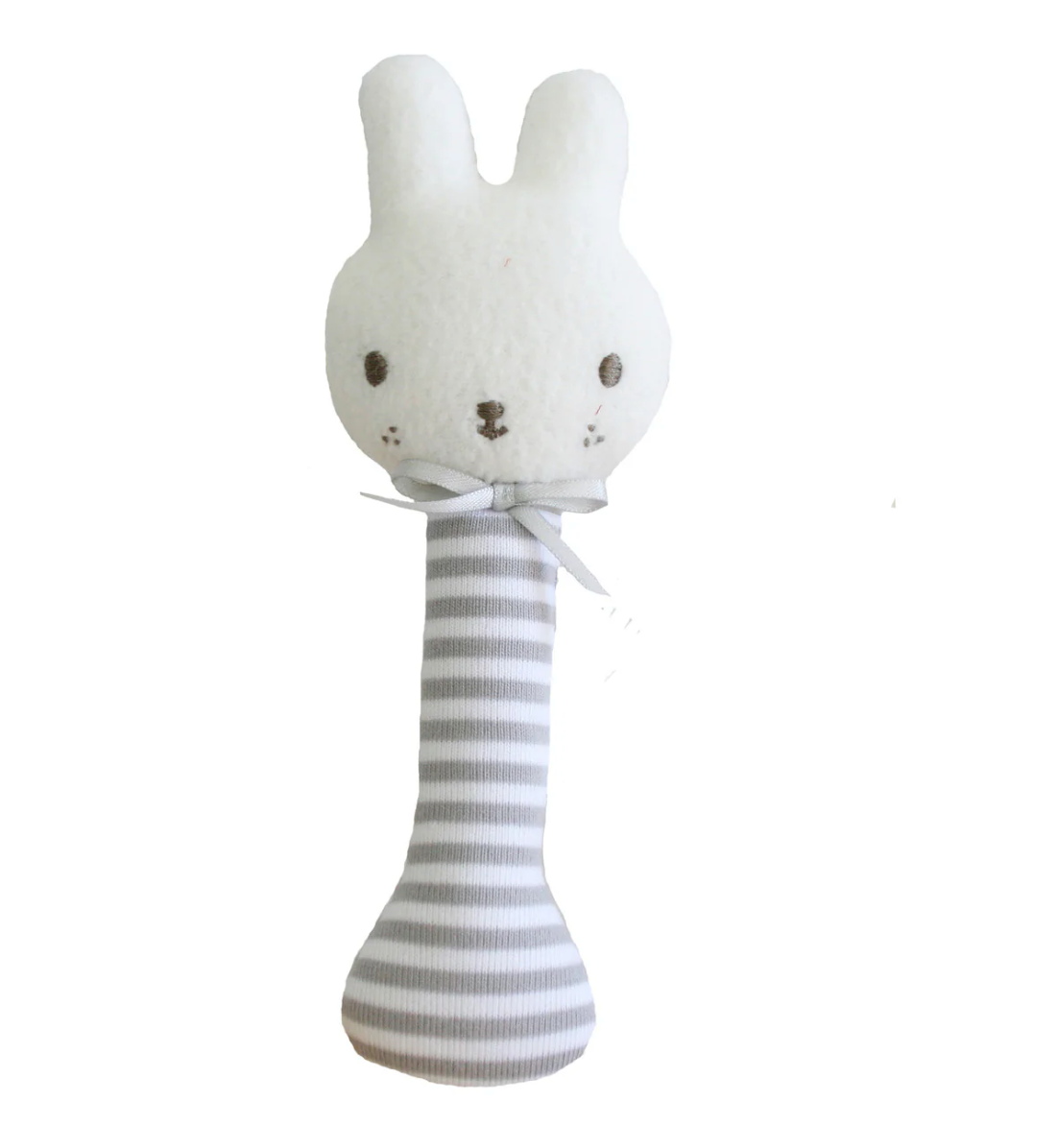 Bunny Rattle – Grey Stripe