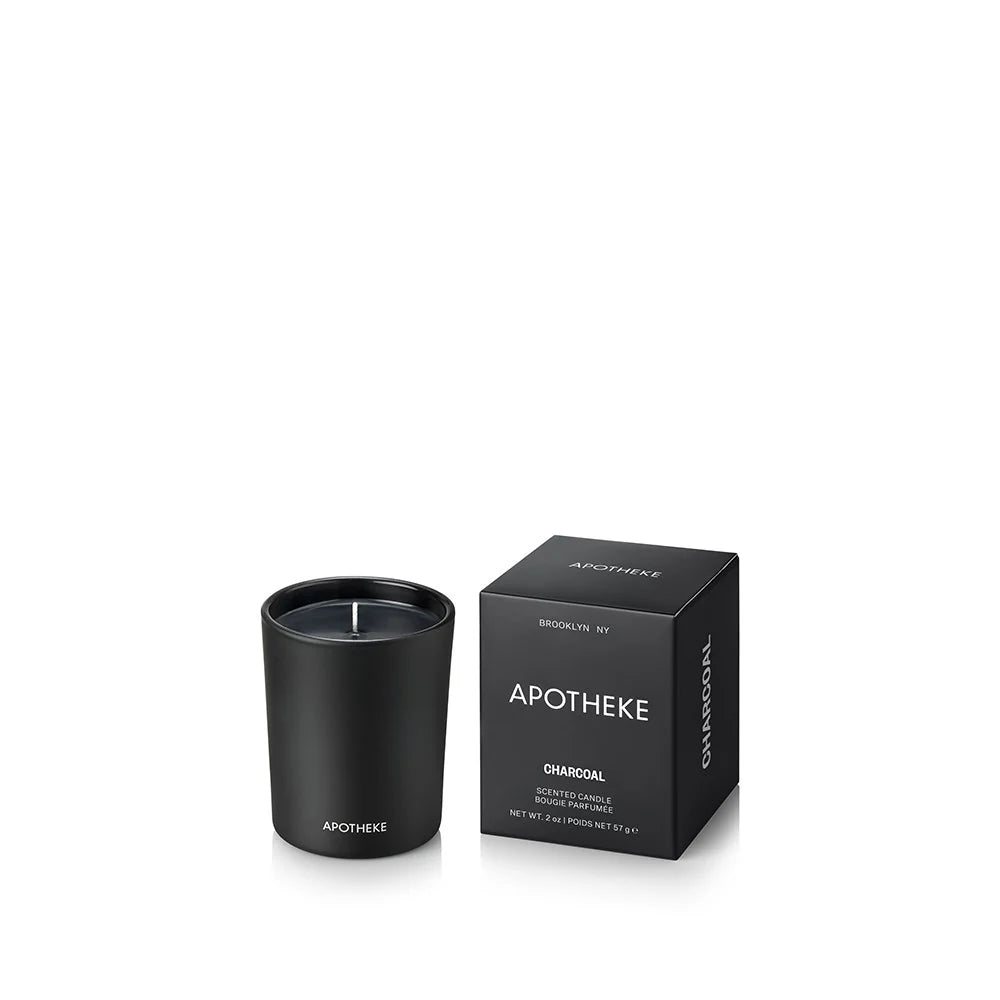 Charcoal Votive Candle