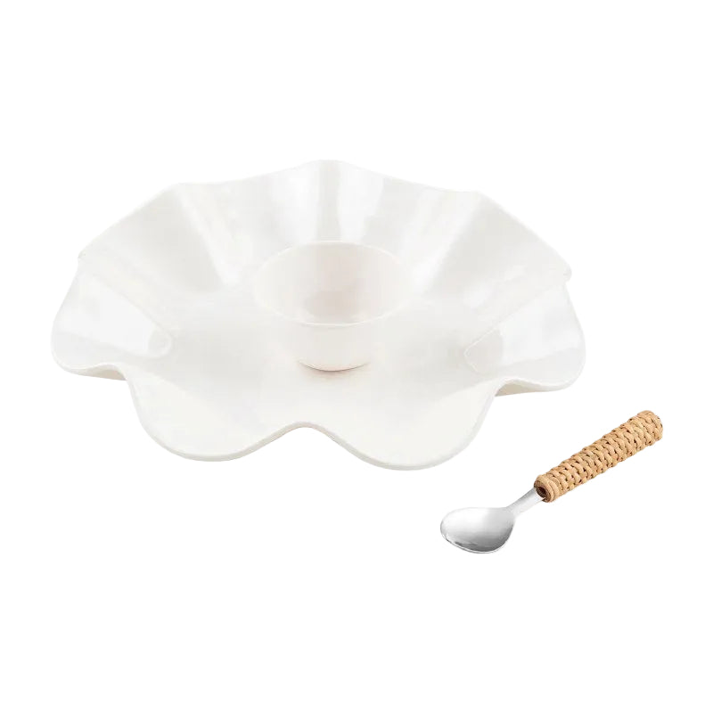 Chips and Dip Melamine Platter