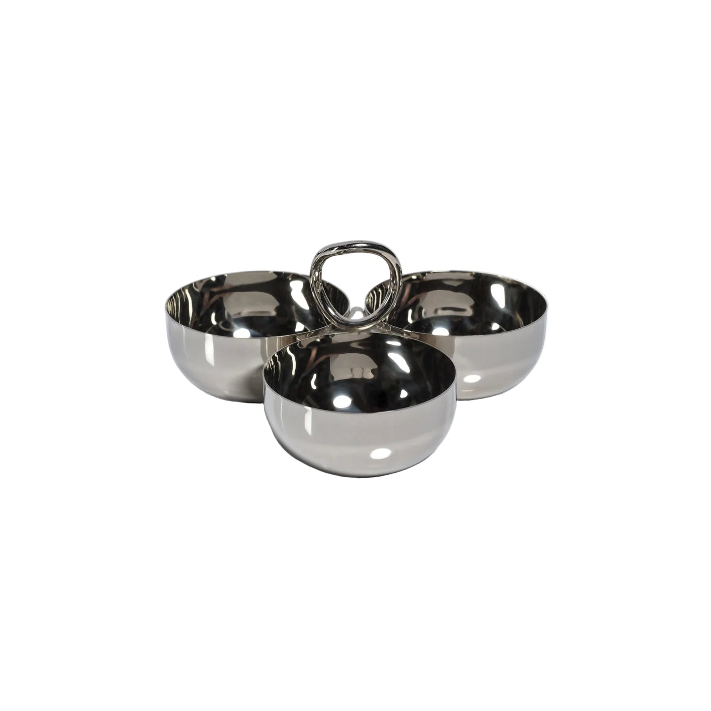 Condiment Bowl Set- Nickel