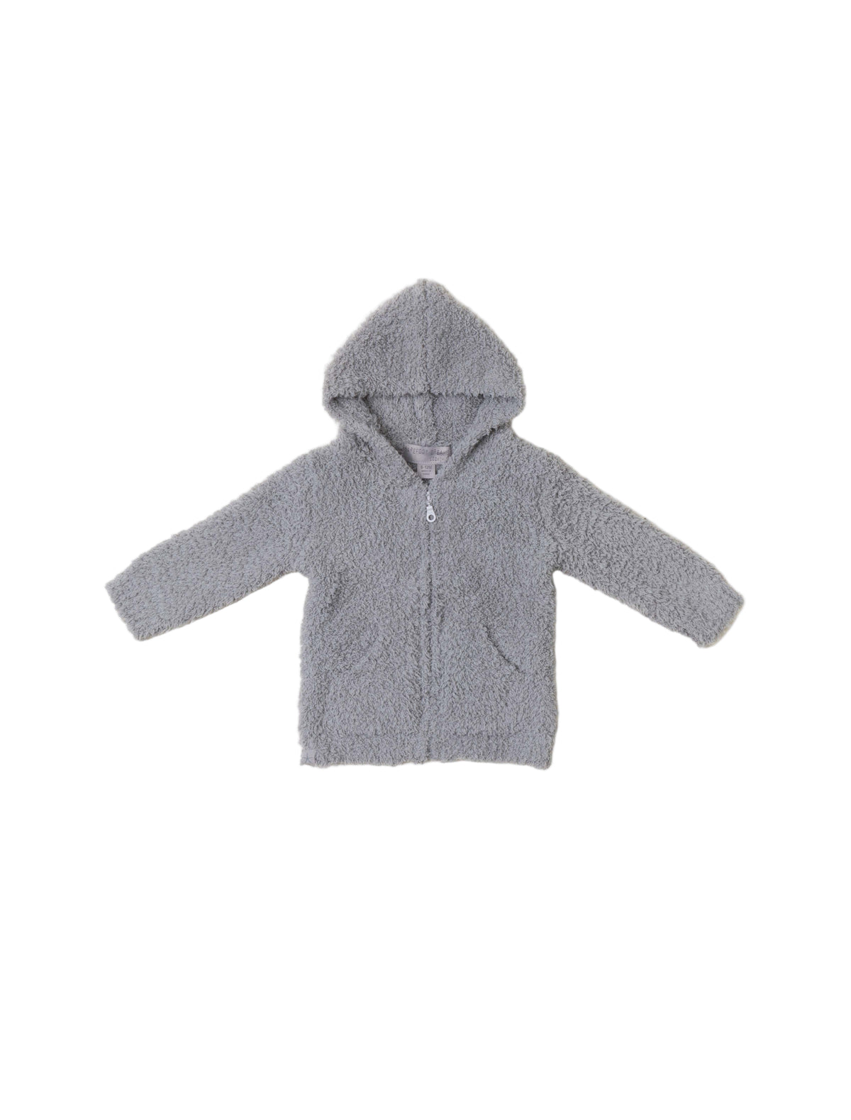 Barefoot Dreams Infant Hoodie- Dove Gray