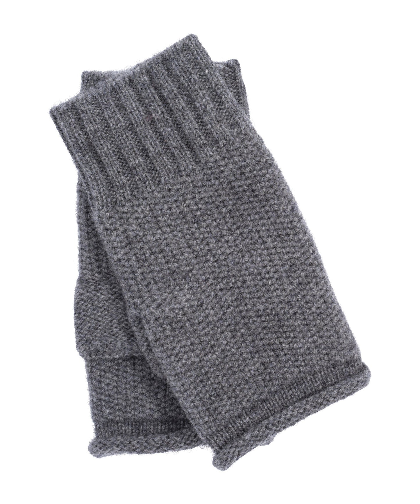 Fingerless Glove- Heather Grey