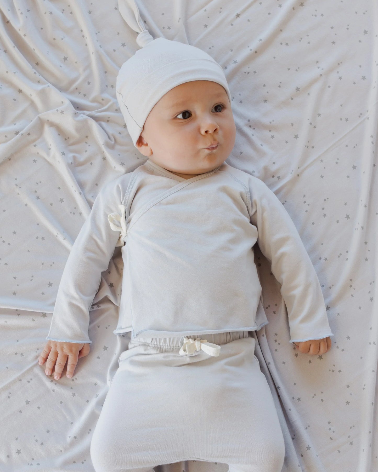 Star Swaddle- Fog