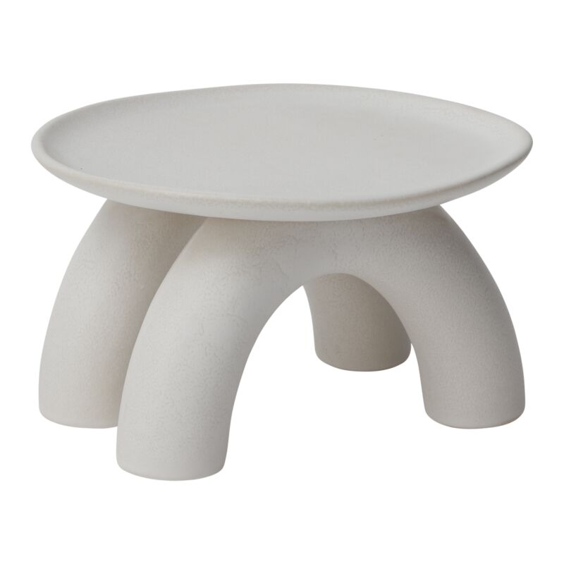 Ceramic Footed Plant Stand