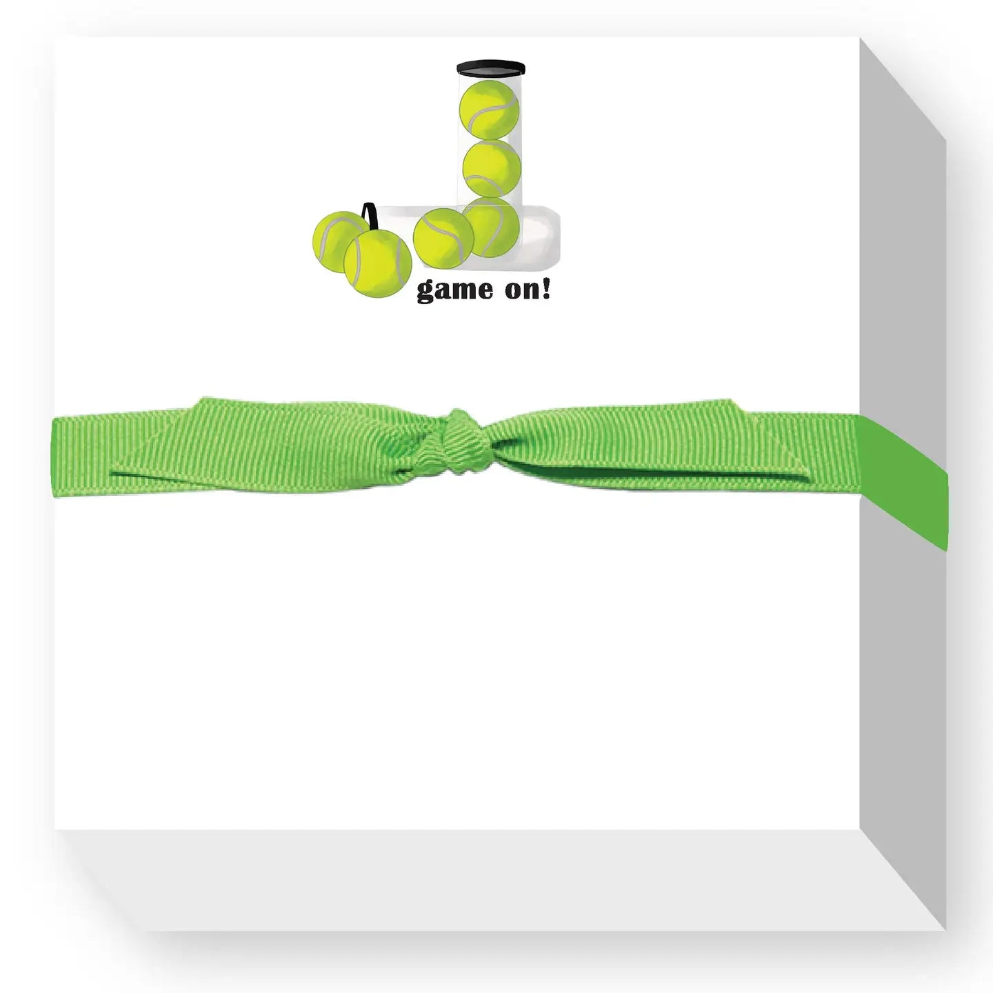 Game on Tennis Notepad