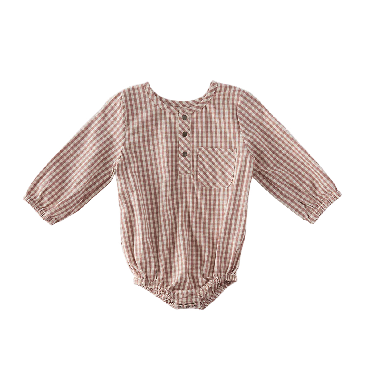 Gingham One Piece- Thistle
