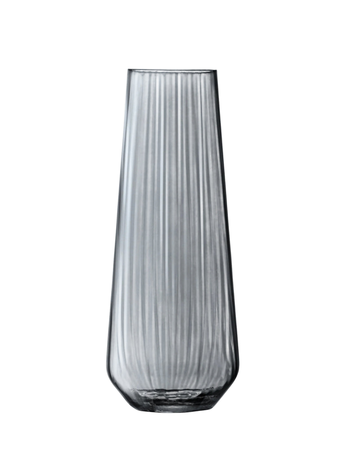 Fluted Vase - Zinc