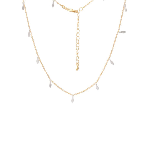 Silver Leaf Necklace