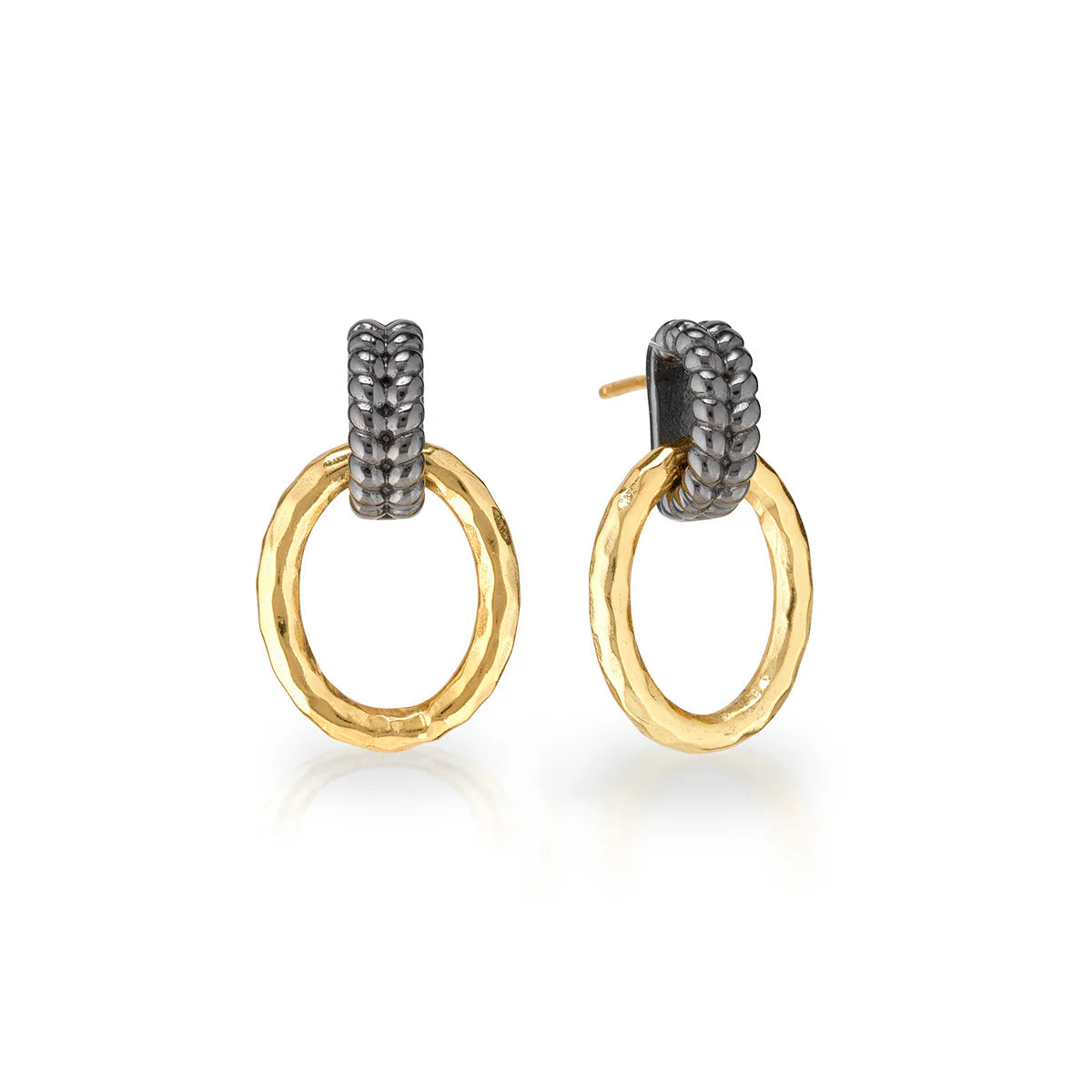 Gold/Midnight Link Earrings