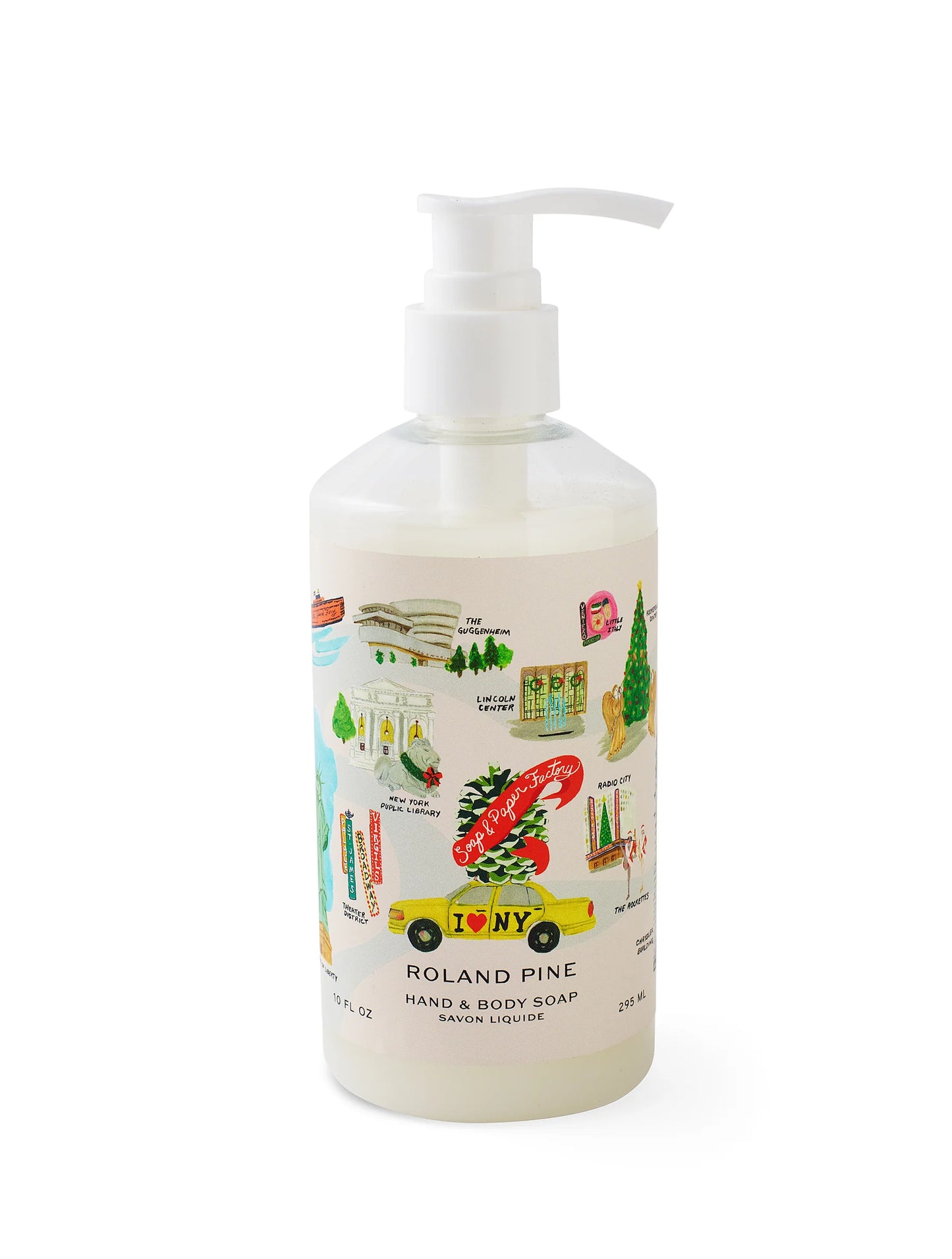 Holiday in New York Pine Hand and Body Soap