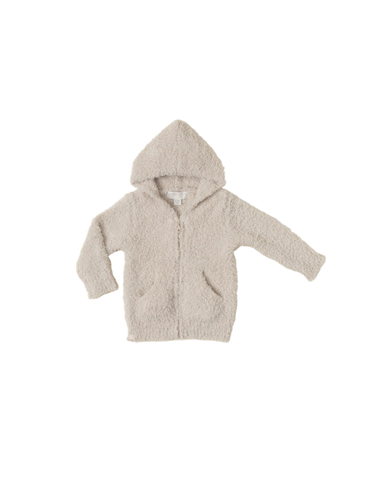 Barefoot Dreams Infant Hoodie- Stone