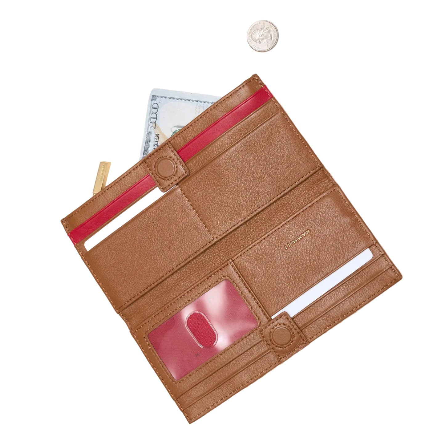 110 North Wallet- Mahogany