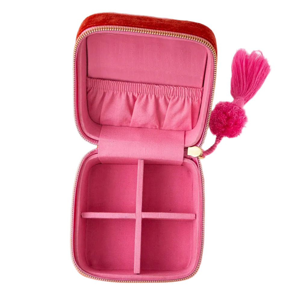 Heart Travel Jewelry Box