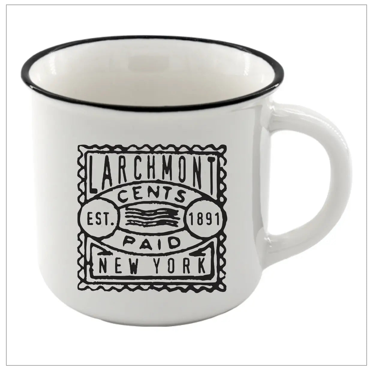 Larchmont Postal Stamp Mug
