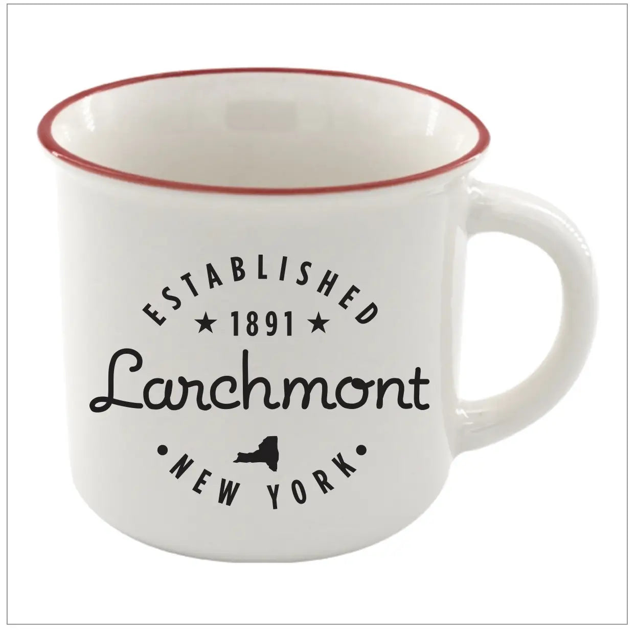 Larchmont Red Lip Mug