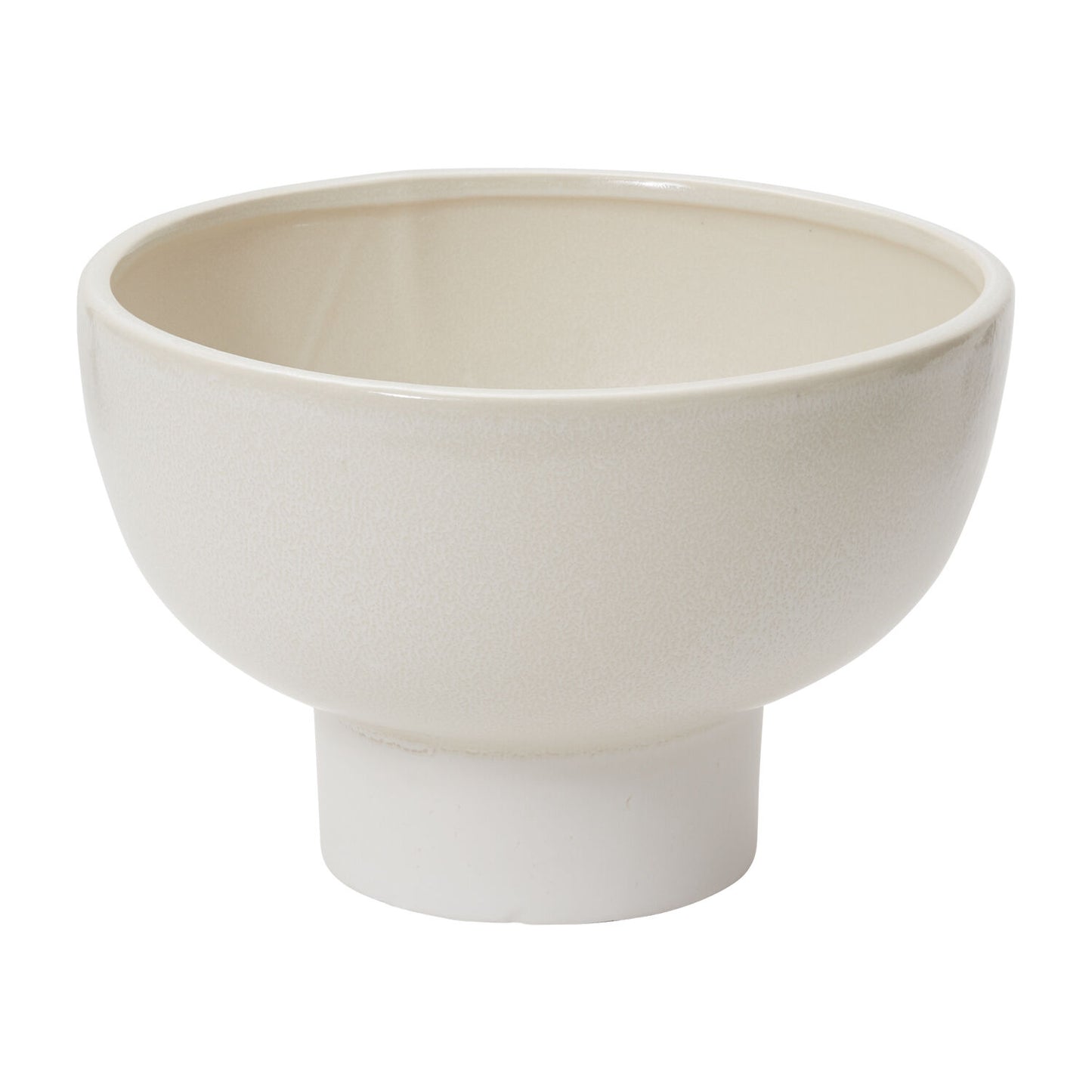 Large Ceramic Compote Bowl