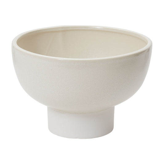 Large Ceramic Compote Bowl