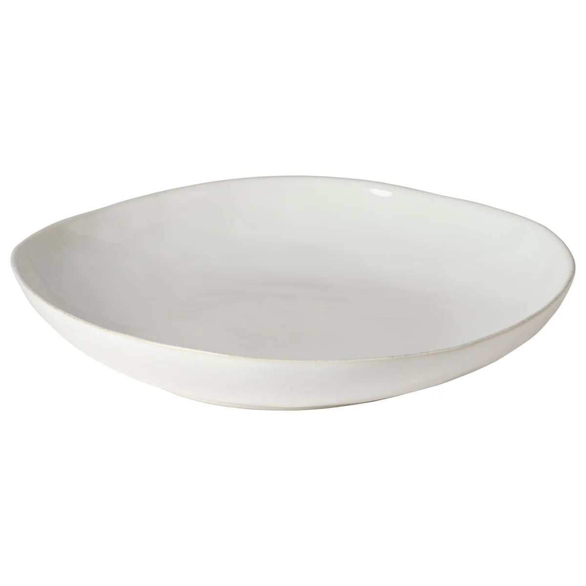 White Shallow Serving Bowl - 14-Inch
