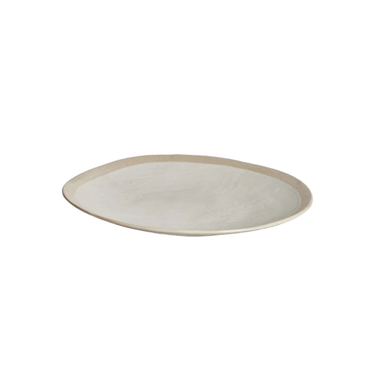 Linen Texutued Plate