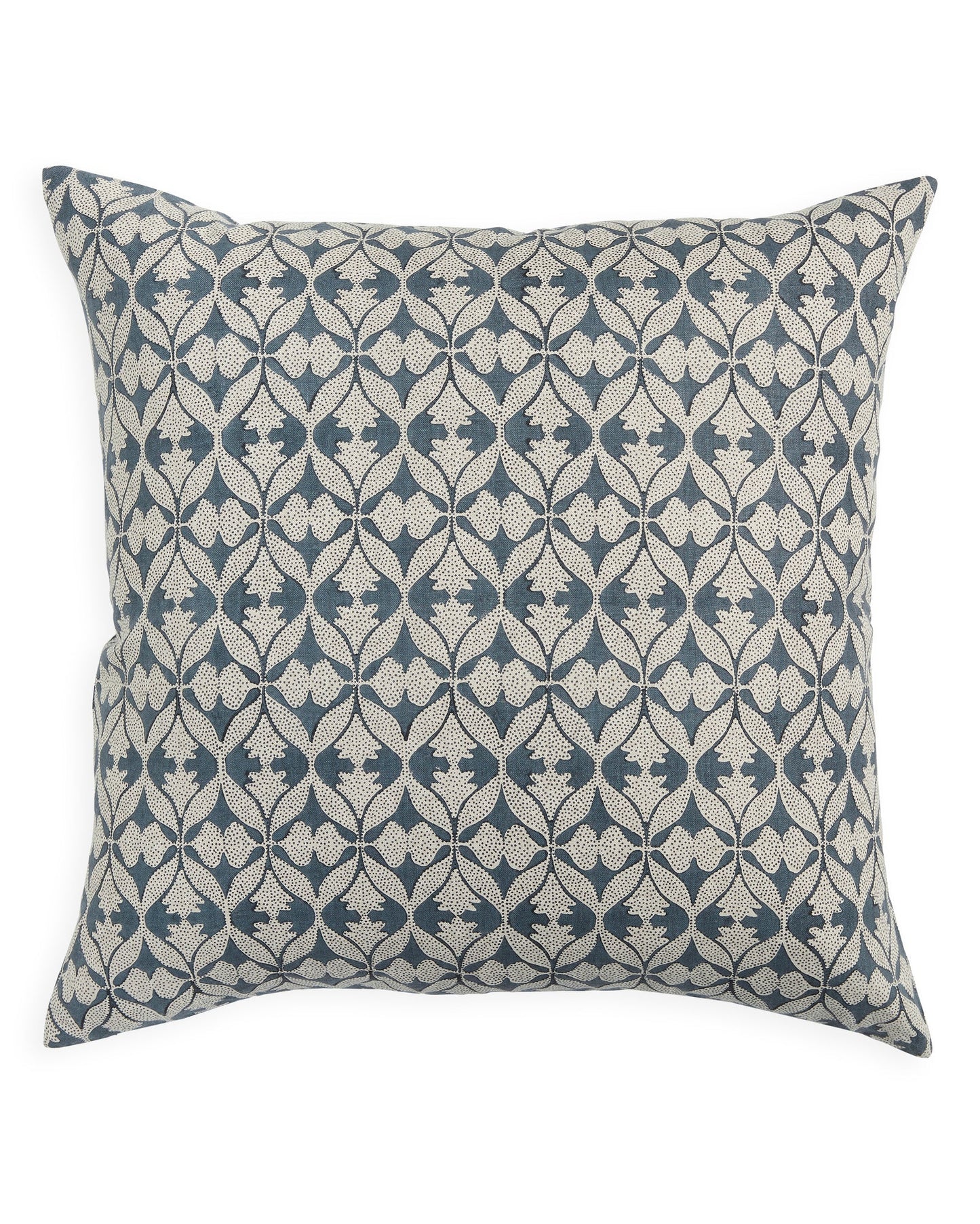 Madhavi Slate Linen Cushion with Insert