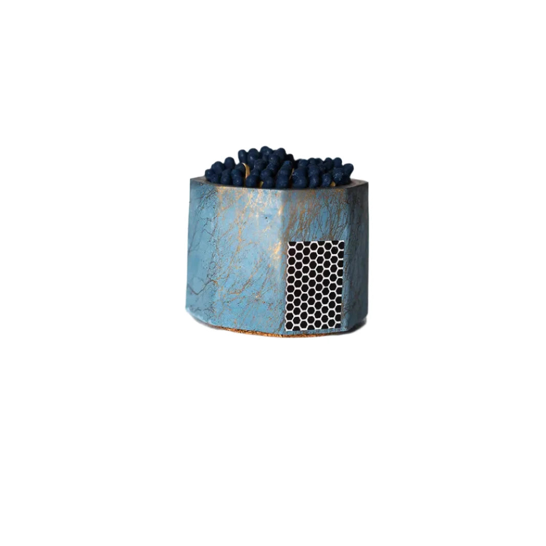 Match Holder – Gold and Navy