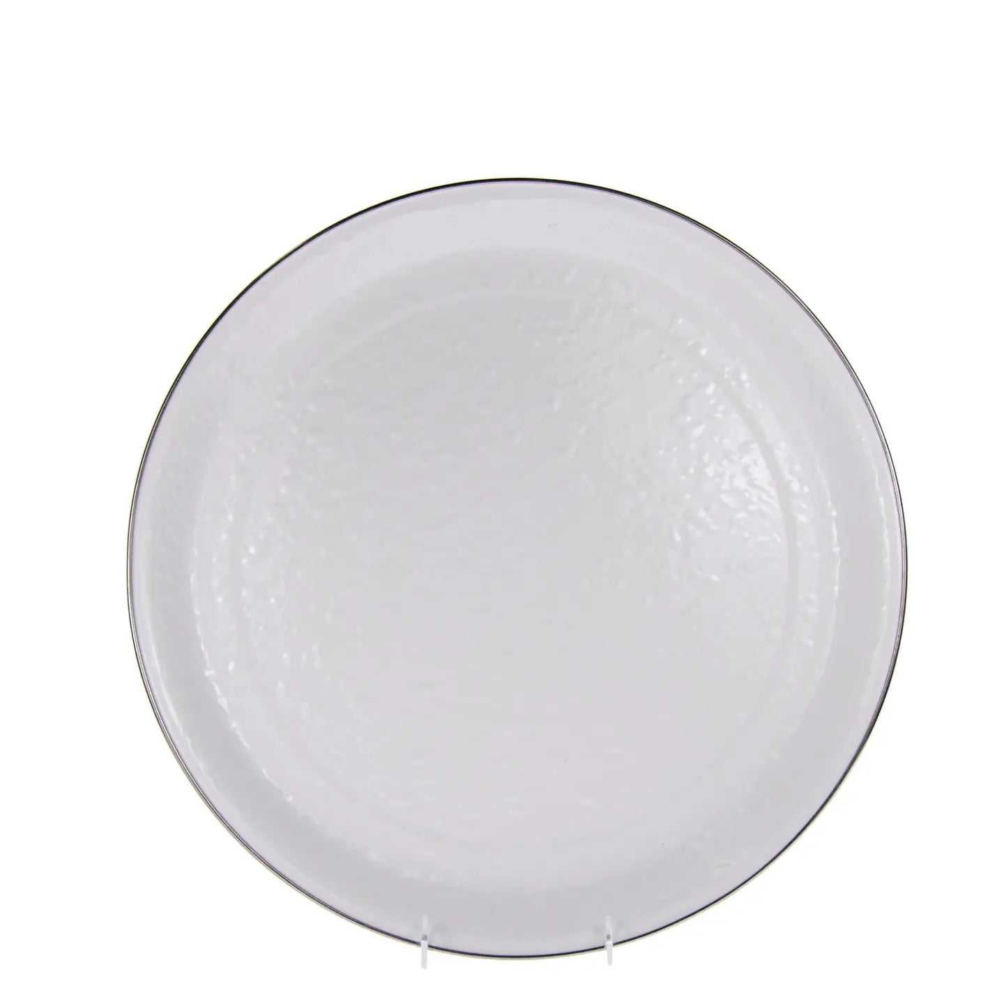 Medium Enamel Tray –White