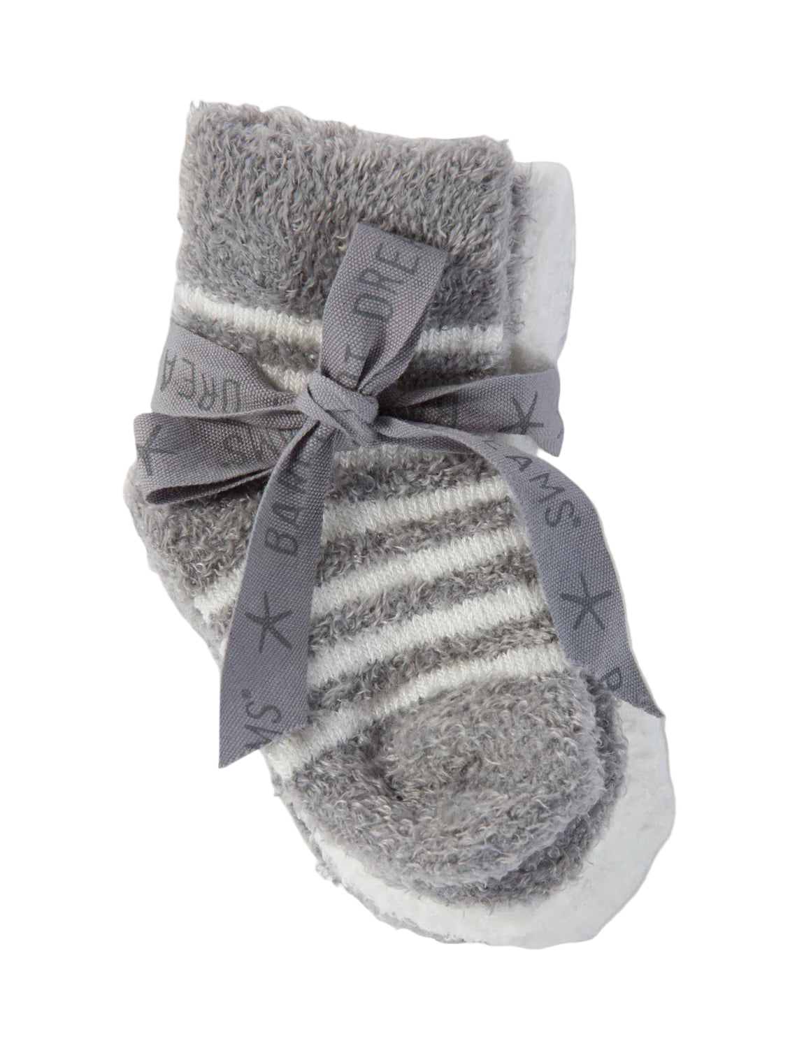 Infant Sock Set- Pewter-Pearl