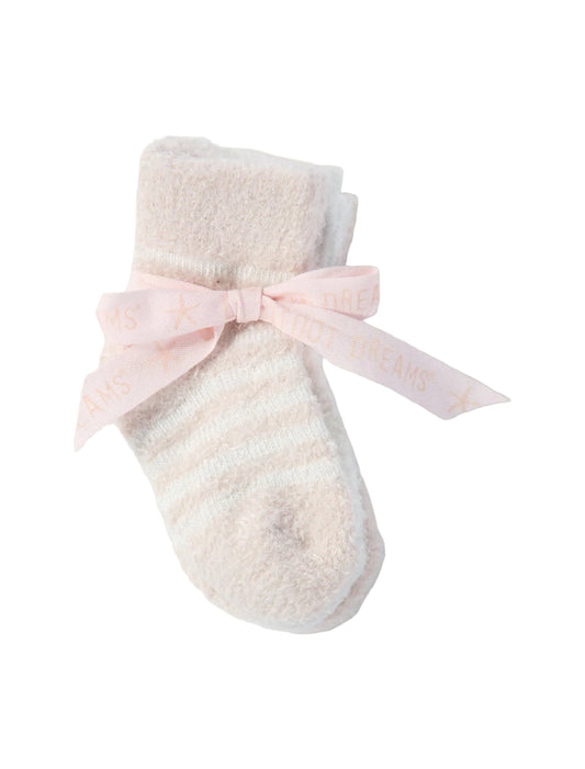 Infant Sock Set- Pink/Pearl